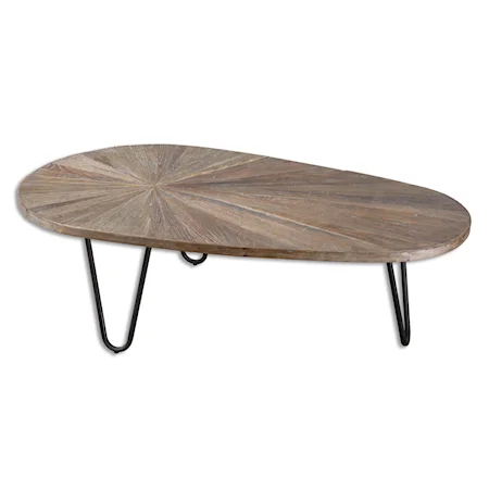 Leveni Wooden Coffee Table